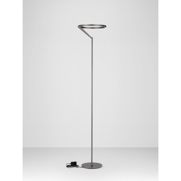 Aluminiowa lampa stojąca LED ze ściemniaczem w kolorze srebra (wysokość 168 cm) Tilia – Nova Luce-image-4