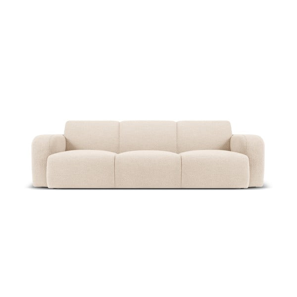 Beżowa sofa z materiału bouclé 235 cm Molino – Micadoni Home