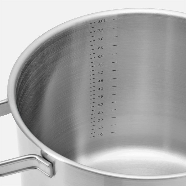 Garnek ze stali nierdzewnej z pokrywką 8 l Lucca 4.0 – FABINI-image-3