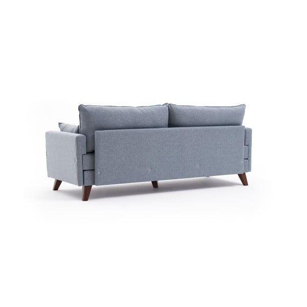 Jasnoniebieska rozkładana sofa 208 cm Bella – Balcab Home-image-4