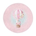 Różowy dywan dziecięcy ø 120 cm Comfort – Mila Home