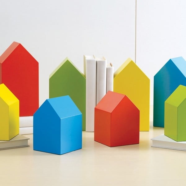 Zestaw 4
  dużych kolorowych domków Design Ideas House