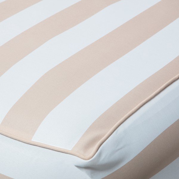 Biało-beżowy dmuchany puf ogrodowy Sit On Air – vtwonen-image-1