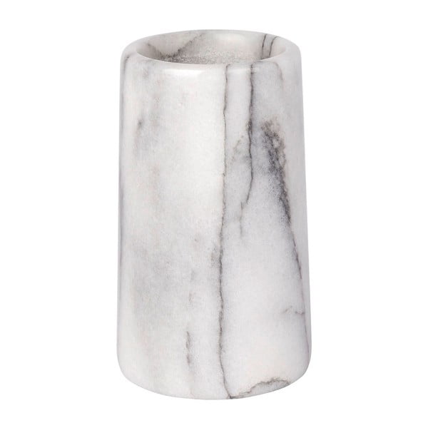 Marmurowy kubeczek na szczoteczki do zębów Wenko Onyx-image-1