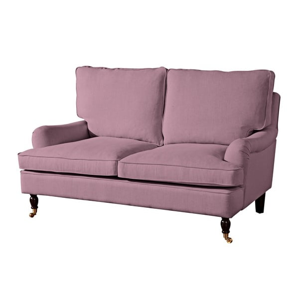 Różowa sofa Max Winzer Passion, 158 cm