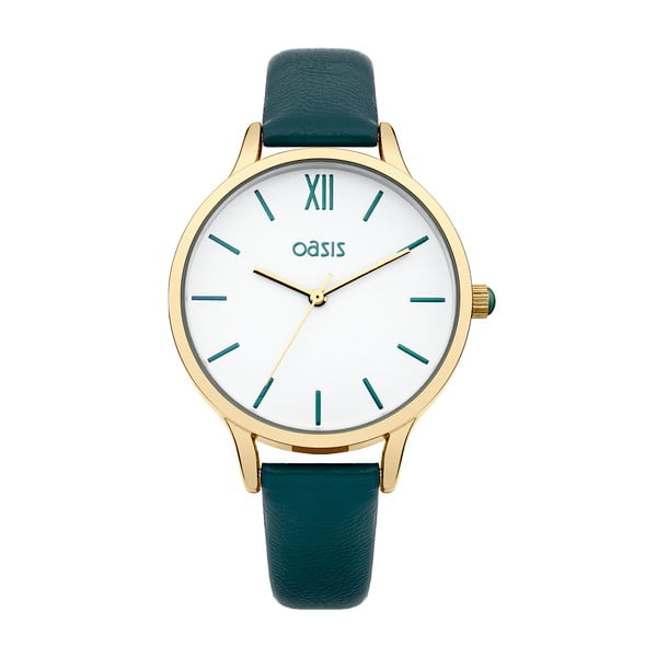 Zielony zegarek damski Oasis Old Classic