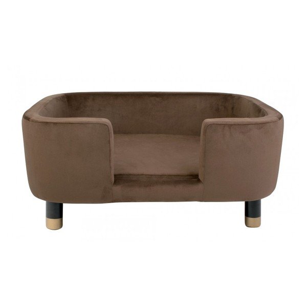 Brązowe legowisko 74x50 cm Royal – Leitmotiv