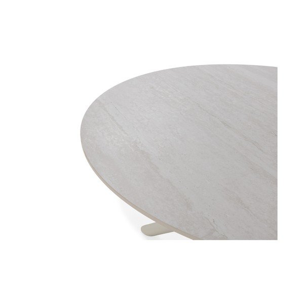 Okrągły stół z ceramicznym blatem ø 119,5 cm Talia – Marckeric-image-3