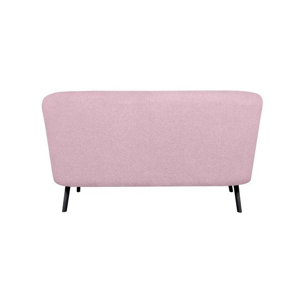 Różowa sofa dwuosobowa Kooko Home Rock-image-4