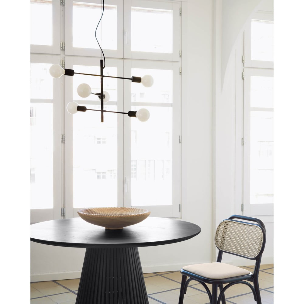 Czarna lampa wisząca ø 55 cm Spica – Kave Home (zdjęcie 3)
