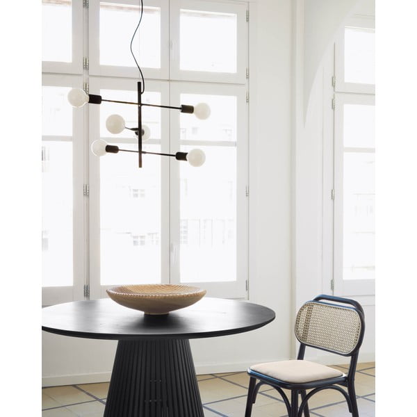 Czarna lampa wisząca ø 55 cm Spica – Kave Home-image-1