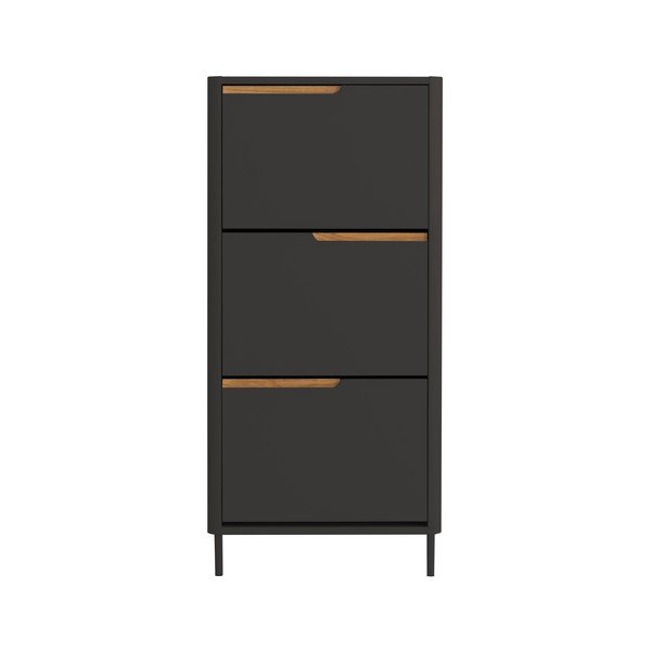 Antracytowa szafka na buty Tenzo Switch, 62x131 cm-image-2