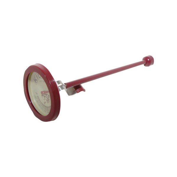 Czerwony termometr nierdzewny Kilner-image-3