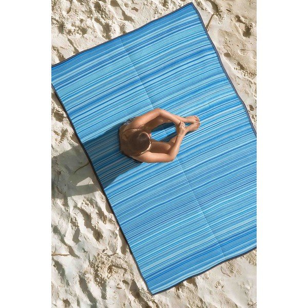 Niebieski koc piknikowy 150x210 cm – Oyo Concept-image-4