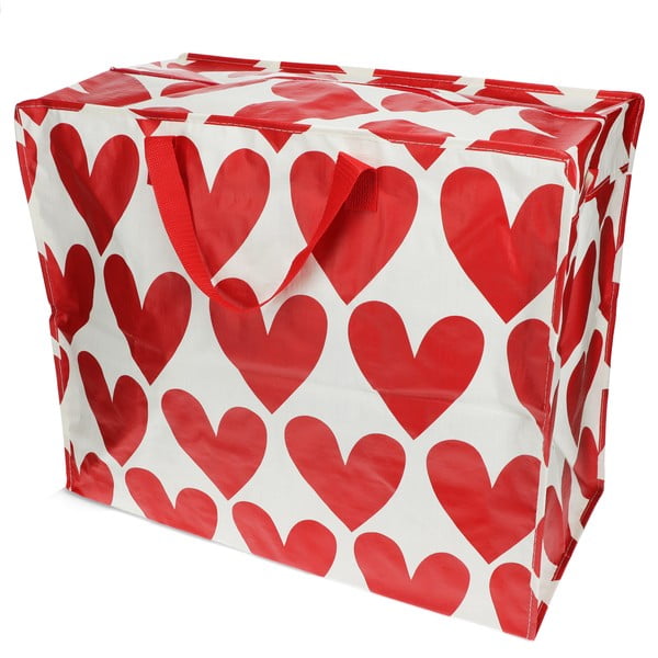 Pojemnik do przechowywania ubrań z plastiku z recyklingu 58x28x48 cm Hearts – Rex London-image-2