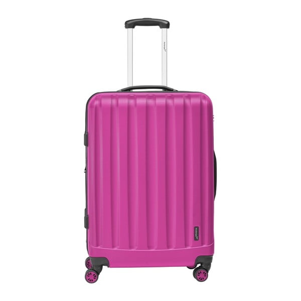 Różowa walizka podróżna Packenger Koffer, 112 l