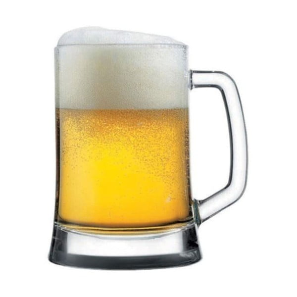 Szklanki do piwa zestaw 6 szt. 500 ml Carre – Hermia-image-2