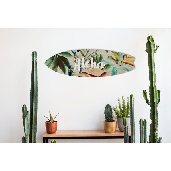Dekoracja ścienna w kształcie deski surfingowej Really Nice Things Aloha-image-1