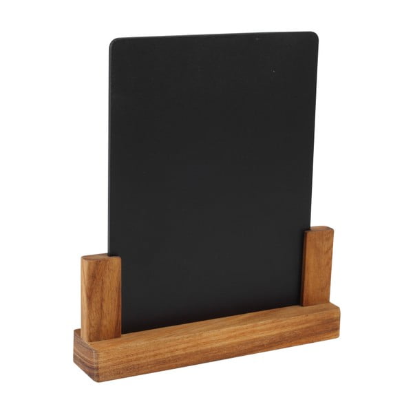 Tablica ze stojakiem z drewna akacjowego T&G Woodware Rustic, wys. 24 cm