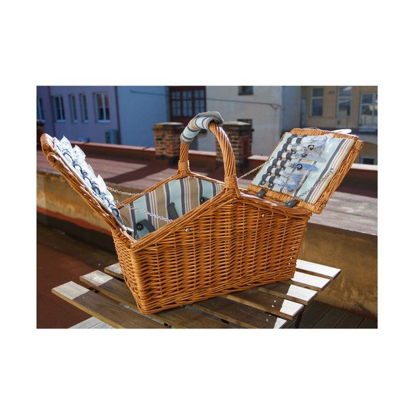 Kosz piknikowy Wicker dla 4 osób-image-2