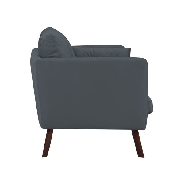 Ciemnoszara sofa 2-osobowa Mazzini Sofas Elena-image-3