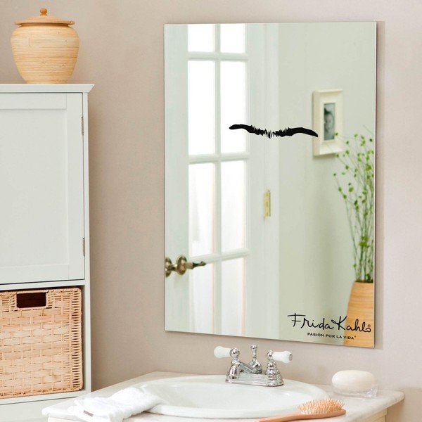 Lustro ścienne Madre Selva Espejo Decorado Frida Eyebrown, 50x70 cm-image-1