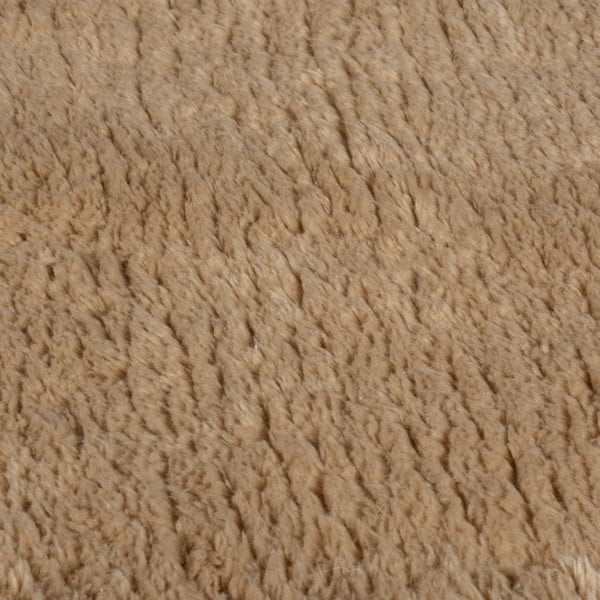 Brązowa syntetyczna skóra 160x230 cm Faroe Wool Look Fur – Flair Rugs-image-3