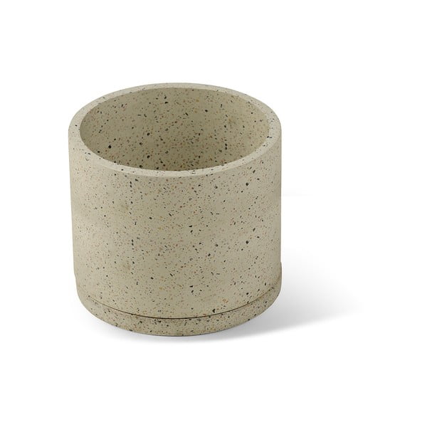 Biała doniczka Bonami Selection Terrazzo, ø 26 cm-image-2