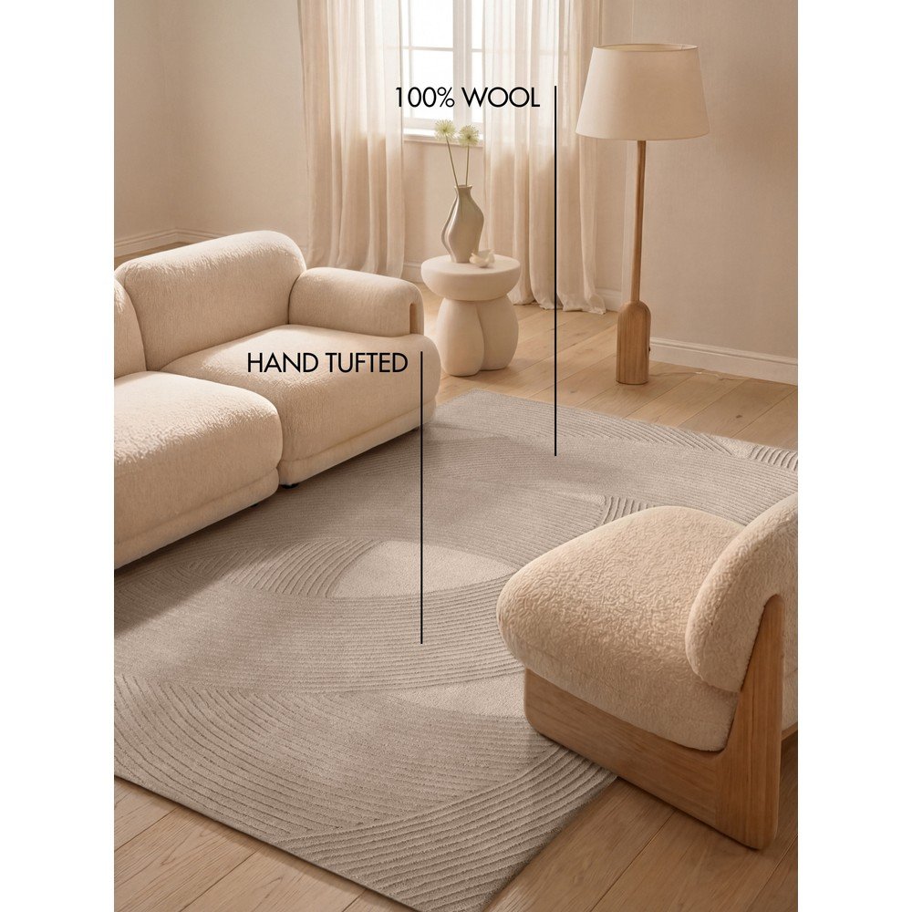 Beżowy wełniany dywan 120x170 cm Kensington Victoria – Ted Baker (zdjęcie 11)