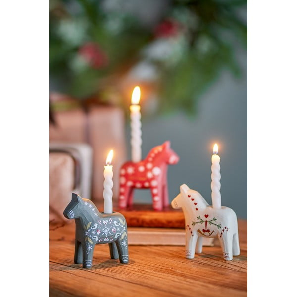 Świeczniki z żywicy polimerowej zestaw 3 szt. Siffer – Bloomingville-image-2