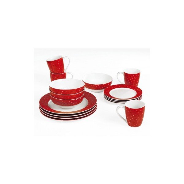 Zestaw porcelanowy Twinkle, 16 szt.-image-1
