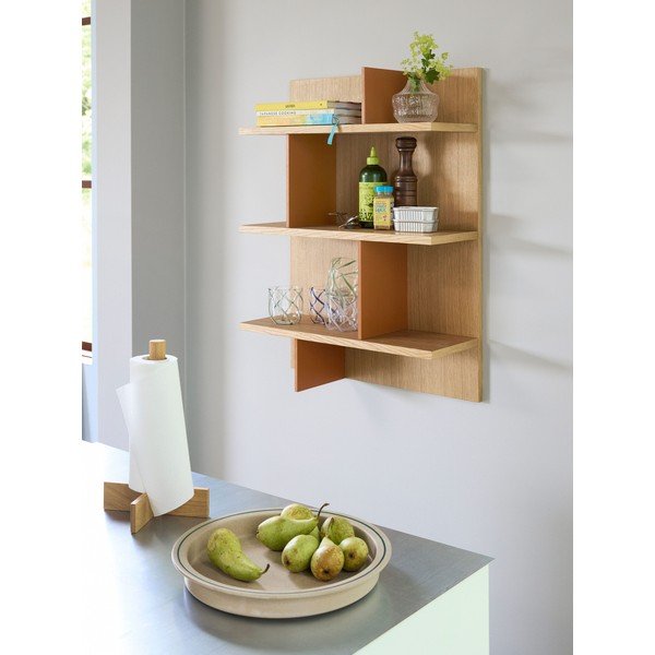 Wielopoziomowa półka w dekorze dębu w naturalnym kolorze 60 cm Stand – Hübsch-image-1