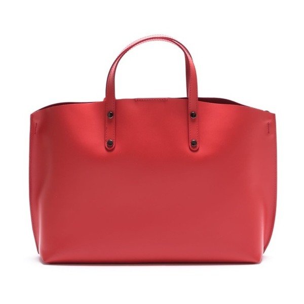 Skórzana torebka Luisa Vannini 3034 Rosso-image-1