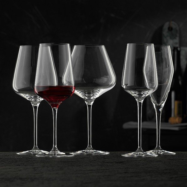 Zestaw 4 kieliszków ze szkła kryształowego Nachtmann ViNova Glass Champagne, 280 ml-image-1