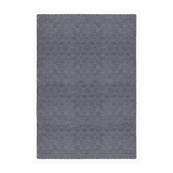 Ciemnoniebieski dwustronny dywan zewnętrzny Green Decore Solitaire, 90x150 cm