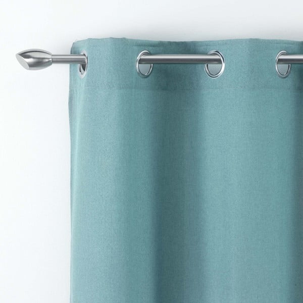 Niebieska zasłona 140x280 cm Meliane – douceur d'intérieur-image-1