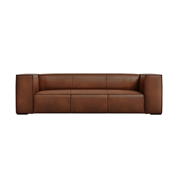 Koniakowa skórzana sofa 227 cm Madame – Windsor & Co Sofas