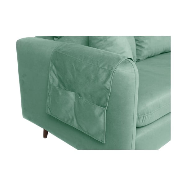 Turkusowa sofa 215 cm Sofia – Balcab Home-image-4