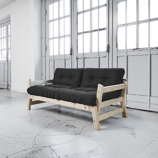 Sofa rozkładana Karup Step Natural/Dark