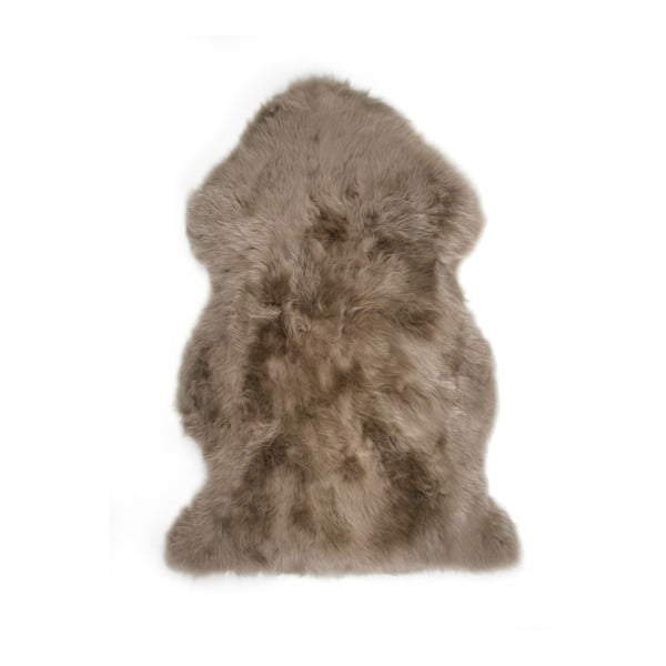 Piaskowy, wełniany dywan z owczej skóry Auskin Quinn, 95x60 cm