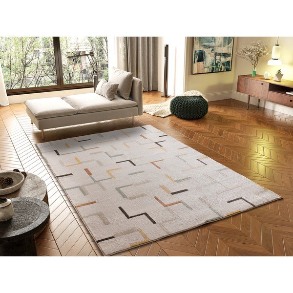 Kremowy dywan 160x230 cm Domus – Universal-image-1