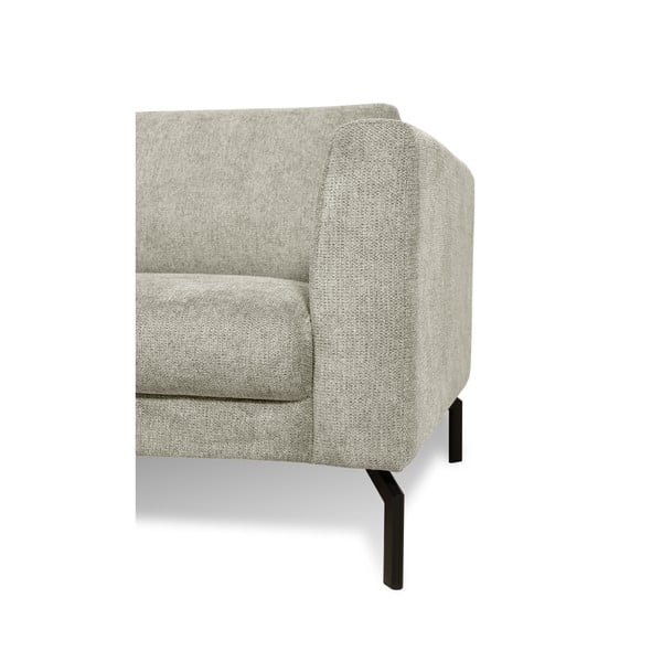 Beżowa sofa  z tkaniny szenilowej 165 cm Gomero – Scandic-image-3