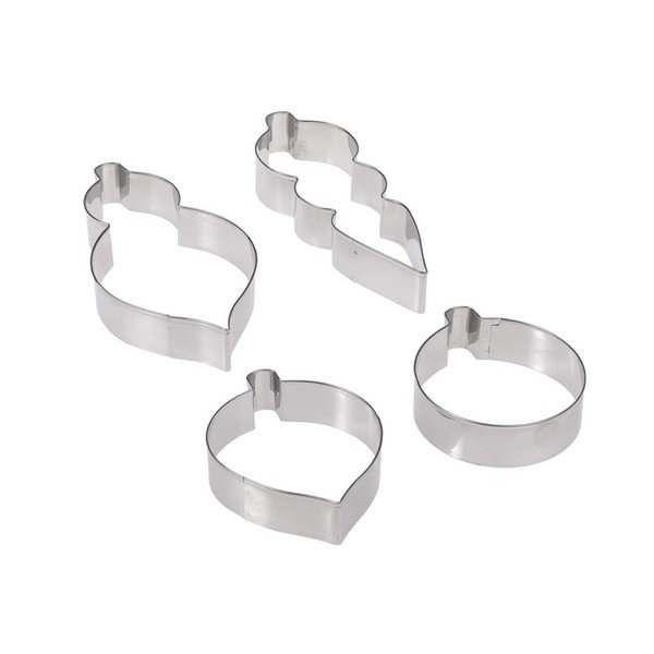 Zestaw 4 foremek do wykrawania ciastek Rex London-image-1