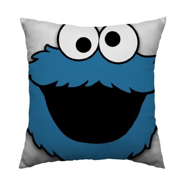 Poduszka Cookie Monster, 40x40 cm