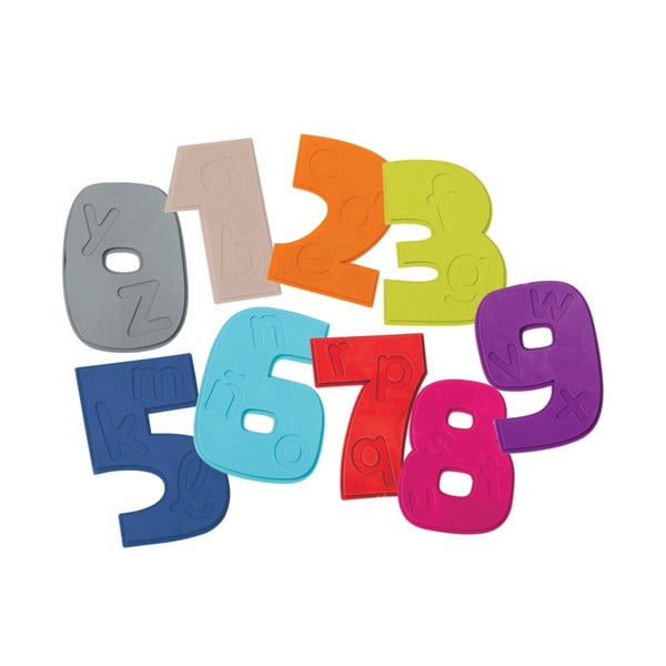 Dziecięce maty antypoślizgowe do wanny 10 szt. 11x12,5 cm Chifres – MSV