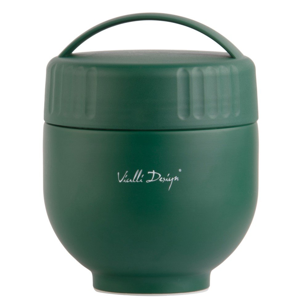 Zielony termos na jedzenie ze stali nierdzewnej 680 ml Fuori – Vialli Design