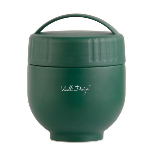 Zielony termos na jedzenie ze stali nierdzewnej 680 ml Fuori – Vialli Design