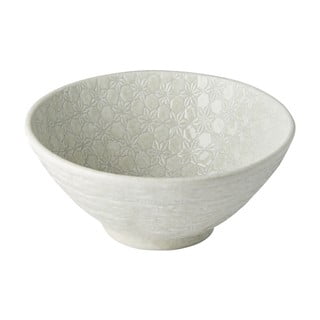 Biała miska ceramiczna na zupę MIJ Star, ø 20 cm