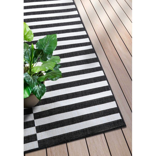 Czarno-biały dywan odpowiedni na zewnątrz 120x170 cm Viela – Hanse Home-image-3