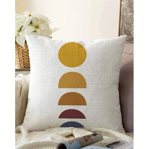Poszewka na poduszkę z domieszką bawełny Minimalist Cushion Covers Sunset, 55x55 cm